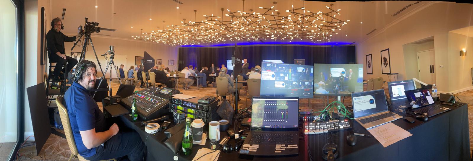 Camera operator professional AV hotel corporate event Scottsdale Arizona Ready AV