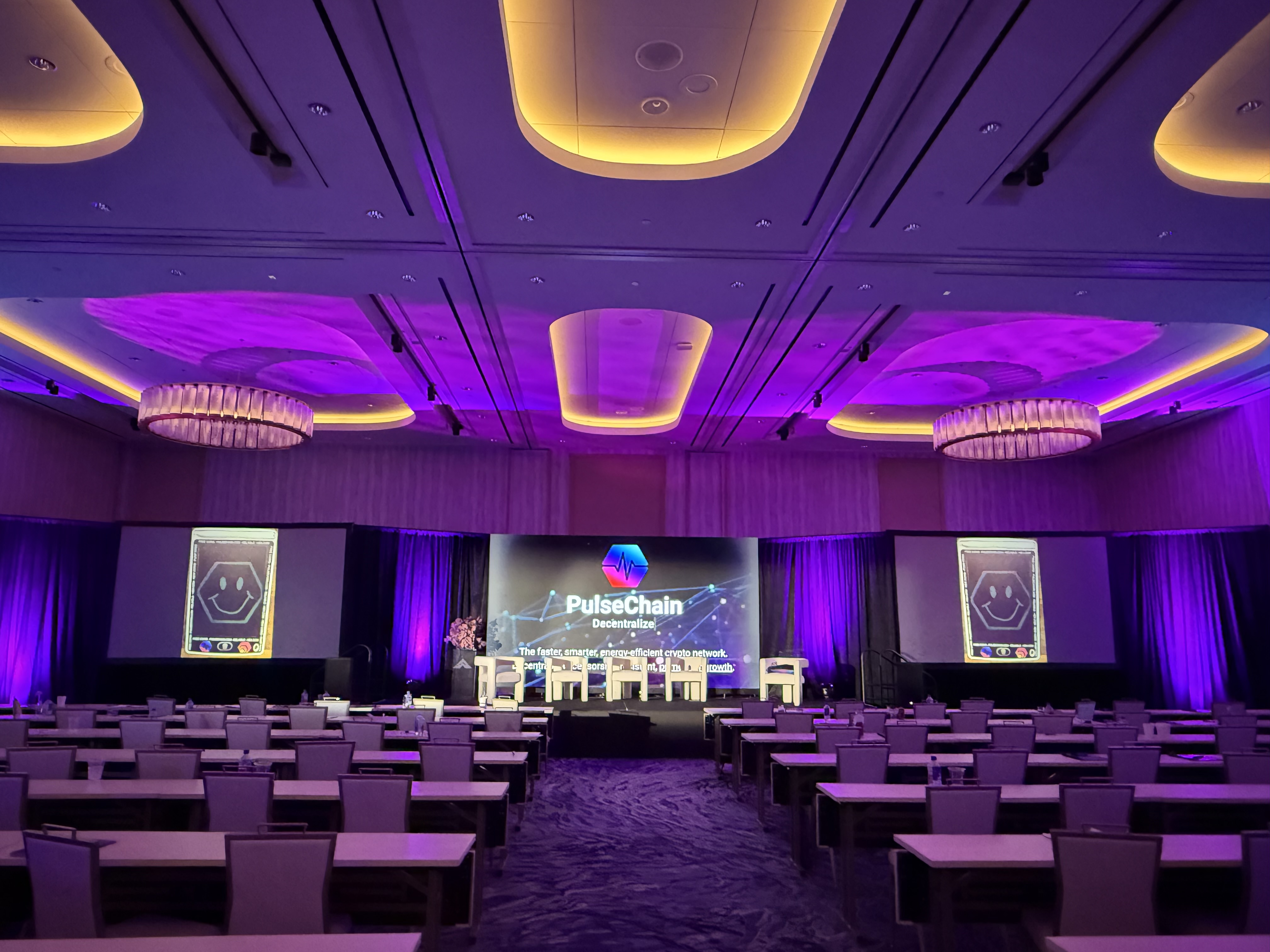 Hotel lighting ballroom corporate event AV production Phoenix Scottsdale Arizona Ready AV