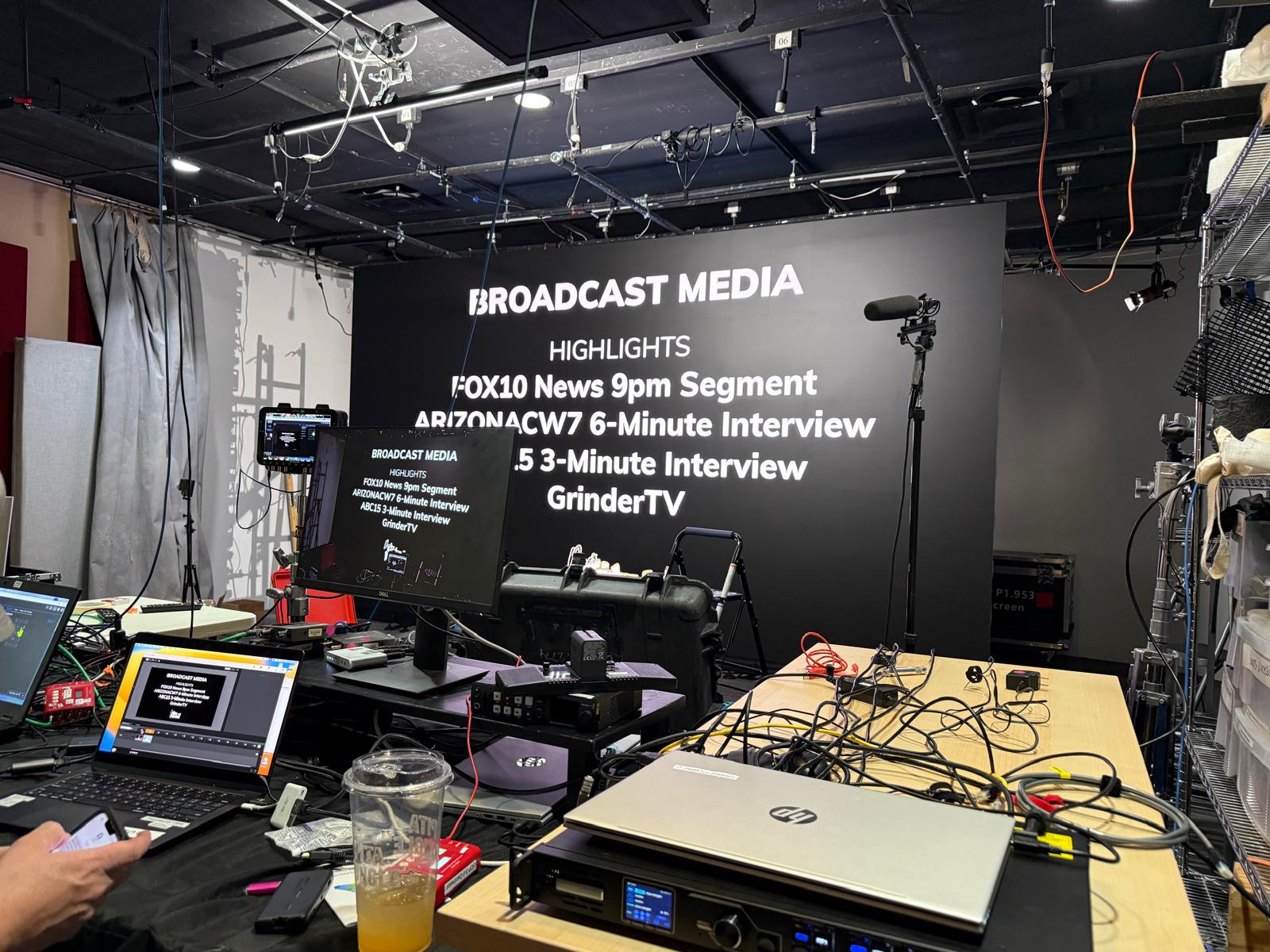 LED wall studio broadcasting production Phoenix Arizona corporate event Ready AV