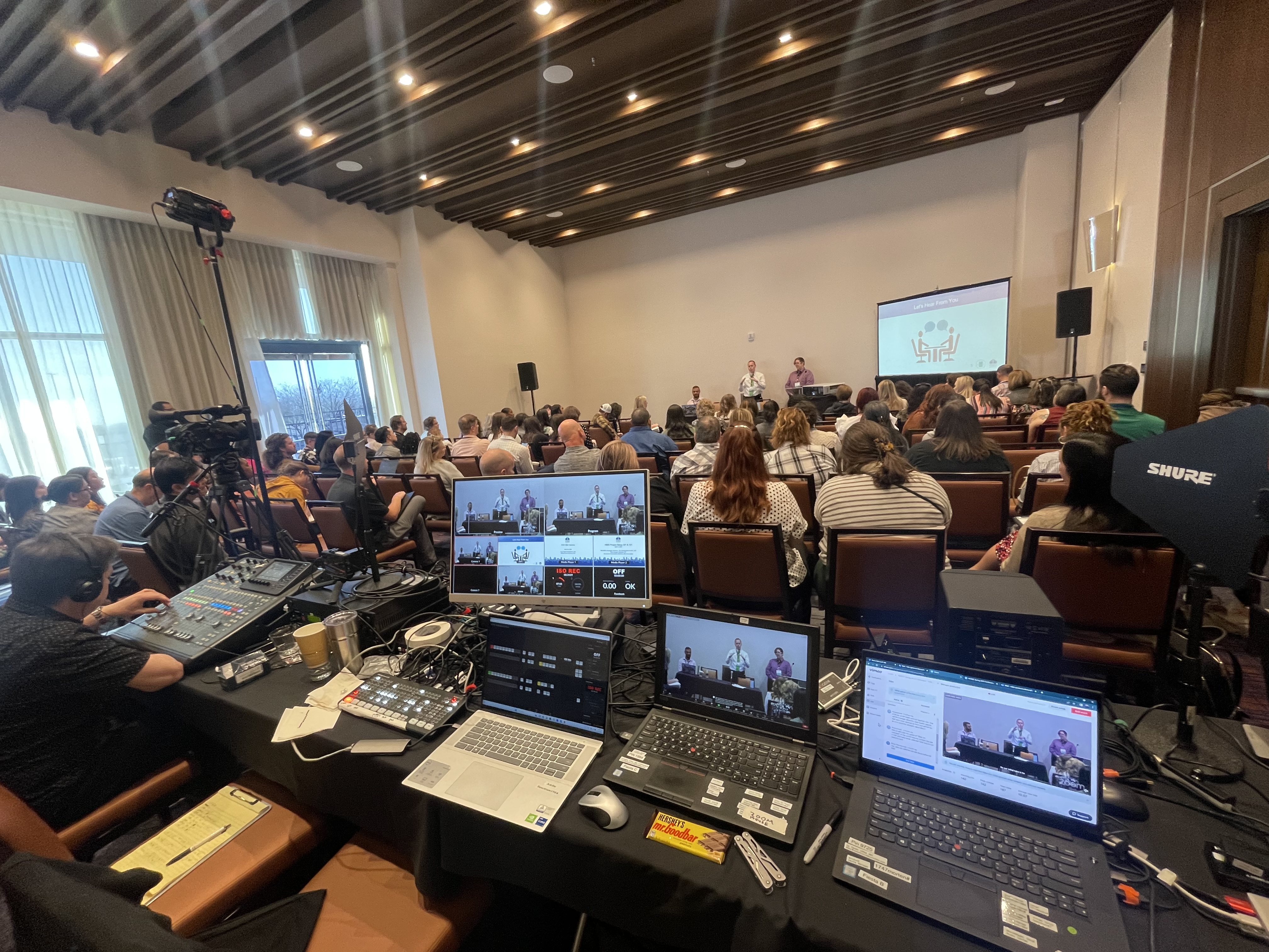 Virtual event Teams livestream hybrid production Phoenix Arizona Ready AV